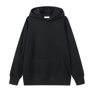 Sweat à capuche en polaire Silver Fox 450g |   100% coton, coupe ample et lourde |   Vêtements de rue décontractés pour hommes, streetwear d'automne pour - Product Image 1