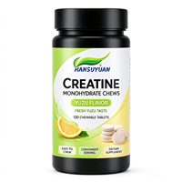 Tablet Kunyah Creatine Monohydrate untuk Meningkatkan Massa Otot Ramping Tablet Creatine Monohydrate untuk Sebelum atau Setelah Latihan