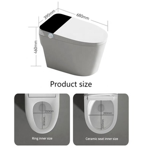 Простой напольный унитаз - Product Image 5
