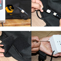 Sac chauffe-miel électrique portable |   Double taille (rectangulaire et ronde) |   Faible consommation d'énergie 440W |   Chauffage sûr sans eau pour bain |   OEM