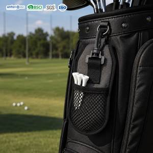Bolsa de Neopreno para Pelotas de Golf Personalizada a Precio de Fábrica, Bolsa de Accesorios de Golf Mini con Logotipo Impreso Personalizado y Clip de Plástico - Product Image 2