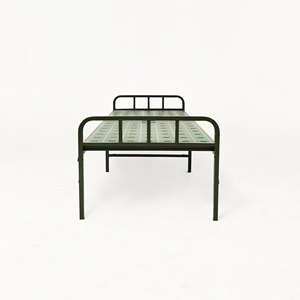 Lipat Mudah Dibawa Besi dan Logam Lipat Tempat Tidur Tandu Lipat Camping Bed - Product Image 4