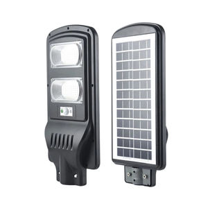 Farola para exteriores, lámpara LED <span class=keywords><strong>con</strong></span> sensor de movimiento integrado, 100W, 200W, 300W, todo en uno, farola <span class=keywords><strong>solar</strong></span> inteligente - Product Image 1