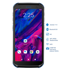 Cầm tay PDA thu thập dữ liệu PC 5.5-inch Android 13 4GB + 64GB gồ ghề Máy Quét Mã Vạch PDA với được xây dựng trong máy in nhiệt - Product Image 2