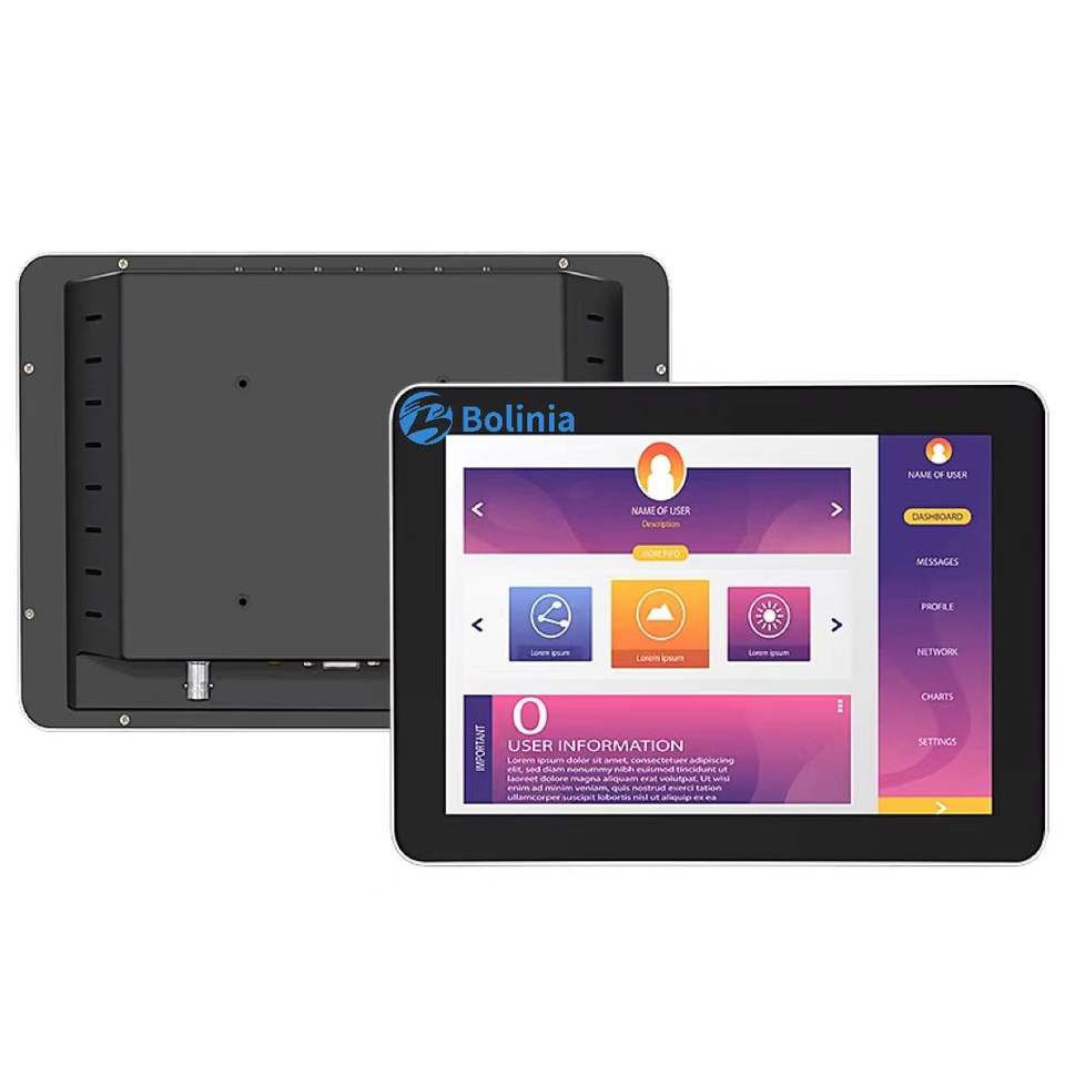 9.7 Inch Industrial LCD Monitor IPS 1024*768 BNC AV VGA Wall Mounted Aluminum Frame Non-Touch Screen OEM ODM