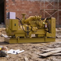 Harga Pabrik Baru 300kw untuk Genset Diesel Tunggal Tipe Open Silent 375kva Power Standby Auto Start ATS Generator Set Berpendingin Air