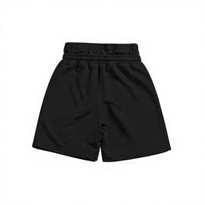 Men s Black Drawstring <b>Shorts</b> With <b>White</b> Side Stripe Mid Waist Casual Knitted Polyester Quick Dry <b>Short</b> <b>Shorts</b> - Product Image 2