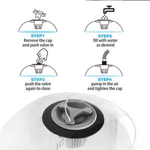 Bellewins nouveau sac de fitness équipement d'exercice d'entraînement Logo personnalisé sac de levage gonflable rempli d'eau poids sac de puissance - Product Image 5