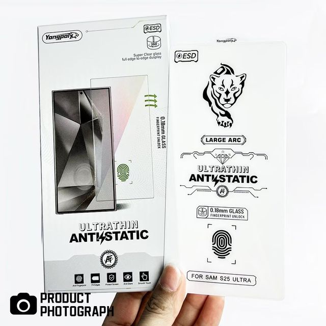 HD clear Borderless Privacy Screen Protector Anti-Peeping Tempered Glass Anti-Fingerprint for Samsung S26 ultra