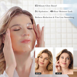 Nouvel arrivage MSA <span class=keywords><strong>Bio</strong></span> Active Protéine Complexe Collagène Masque facial à double chambre Masque facial réparateur en feuille pour la peau après l'intervention - Product Image 3