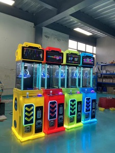 Machine à grue à monnayeur pour peluches, jeu de griffes d'arcade, distributeur de prix, avec bande lumineuse LED pour aire de jeux intérieure - Product Image 5