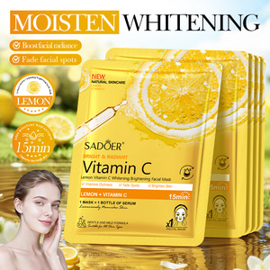 Crema Facial OEM SADOER Profesional con Centella Asiática, Vitamina C Orgánica, Iluminadora, Hidratante y Nutritiva para <span class=keywords><strong>Piel</strong></span> <span class=keywords><strong>Seca</strong></span> - Product Image 1