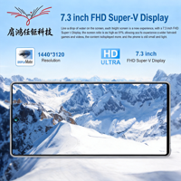 Smartphone 5G 22G+2TB 7,8 pouces Android 16 2026 Dernier S25 Ultra avec mémoire flash intégrée, stylet intégré, batterie 8000mAh en stock MTK
