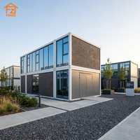 Maison conteneur détachable, assemblage rapide, maison préfabriquée, certifiée CE ISO, ignifuge, résistante au vent, construction modulaire