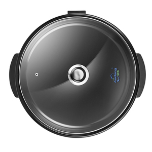 Meitong — système de thermostat électrique de 42cm, poêle antiadhésive, appareil à friture avec profondeur de 4cm - Product Image 4