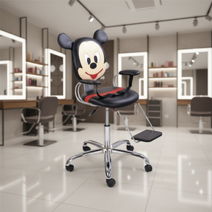 เก้าอี้ร้านเสริมสวยสำหรับช่างทำผม ช่างตัดผมชาย เก้าอี้ตัดผมชาย เก้าอี้ทำผมร้านเสริมสวย - Product Image 5