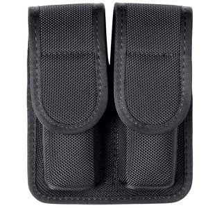 Porta Caricatore Doppio in Nylon di Alta Qualità, Verticale e Orizzontale, per Stoccaggio fino a 2,25 Pollici, da Indossare sulla Cintura per Equipaggiamento di <span class=keywords><strong>Difesa</strong></span> Personale - Product Image 1