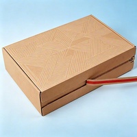Boîte en carton recyclé TongKun avec bande de déchirement à fermeture éclair, haut de gamme, personnalisable, écologique