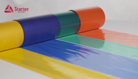 Sampel Gratis Resin Warna Thermal Transfer Berkualitas Tinggi 110*300 untuk Pita Printer Printer Hemat Biaya/Printer Label