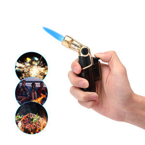 Nouvel arrivage Briquet personnalisé environnemental Technique d'injection haute pression Briquet torche puissant pour camping BBQ - Product Image 6