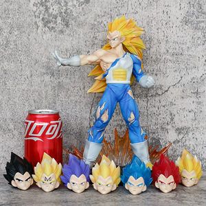 Botu venta al por mayor clásico <span class=keywords><strong>Dragon</strong></span> Balls Vegeta Anime figura GK PVC figura <span class=keywords><strong>de</strong></span> acción juguete <span class=keywords><strong>de</strong></span> modelos coleccionables figurita dragón Anime figura - Product Image 3