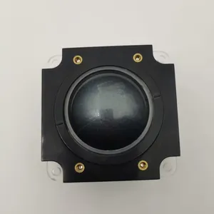 50mm mechanischer Trackball schwarz gehärtetes Harz Edelstahl Panel IP65 Trackball Maus