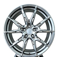 Velg Aluminium Alloy Jihoo Harga Terjangkau Kualitas Tinggi Performa Tinggi Baru Ukuran 18/19/20 Inch 112MM PCD 30mm ET Chrome Multi Spoke