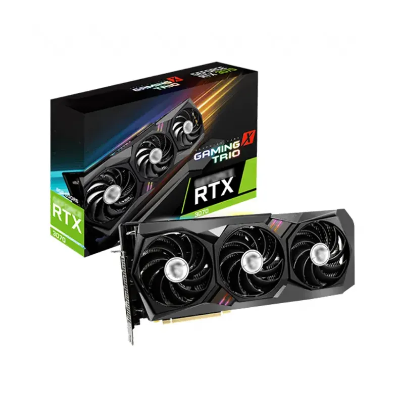 Venda quente atacado placa gráfica GPU RTX3070 para servidor Geforce 9800gt 512mb ddr3 placa de vídeo