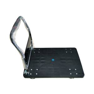 가정용 교통 다용도 휴대용 더블 빔 핸드 헬드 카트 플라스틱 금속 구조 접이식 디자인 - Product Image 1