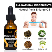 Men's Max Man Penis Enlargement Oil Private Parts Massage Care Nourishing Essential Oils Pure Natural Plants Sex Appeal Adult