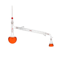 Appareil de distillation tout en verre Bio-CD2833 pour usage en laboratoire, distillateur d'extraction d'eau pure