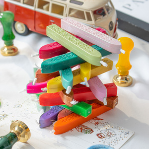 レターシール結婚式の招待状コードウィックユニークなスクールギフトパーティー用品のためのヴィンテージ42色シーリングワックススティック - Product Image 6