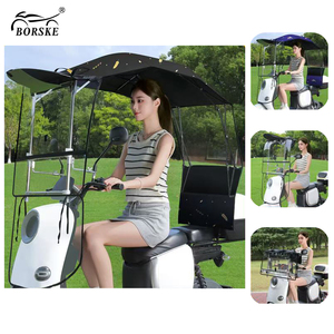 Parasol Delantero Moderno para Scooter Borske, Duradero, Protección Solar para Todo Clima, Impermeable, Plegable, de Instalación y Desmontaje Rápidos, para Motocicleta - Product Image 2
