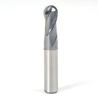 Fraise à bout sphérique CNC à 2 cannelures de haute qualité, série UC, D0,63 pouce, haute efficacité, OEM et ODM