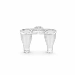 XZ <b>LAB</b> Sample Cup 2 Holes D11x31x19mm IP55 Protection for German TECO Coagulometer Disposable Plastic Cuvette Blood Coagulation - Product Image 6