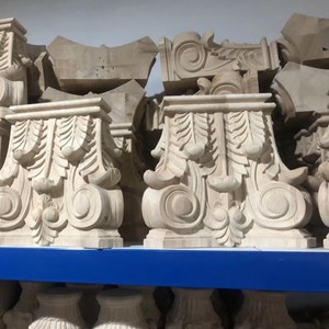 Corbels Khung Gỗ Khắc Lò Sưởi Corbels Gỗ Trang Trí - Product Image 3