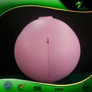 Traje de burbuja Rosa inflable, personalizado, de pie, disfraz de aire de arándano - Product Image 4
