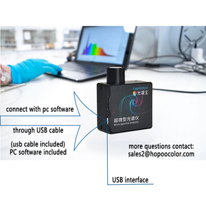 Espectrómetro Mini HPCS-300 de Bajo Costo, Medidor de CCT y CRI para Pruebas de Luz <span class=keywords><strong>LED</strong></span> con Software - Product Image 4