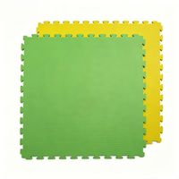 Tapete de Espuma EVA de 100x100cm, Cinco Líneas, para Entrenamiento de MMA, Boxeo y Lucha Libre, Antideslizante, Alta Densidad, Absorción de Impactos, Venta al Por Mayor, OEM