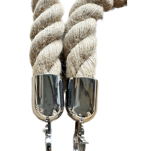 Mạnh mẽ đay sợi dây thừng cho trong nhà/ngoài trời trang trí nội thất thủ công <span class=keywords><strong>DIY</strong></span> tự nhiên hải lý nemp Twisted Manila twine chuỗi giao thông rào cản - Product Image 4