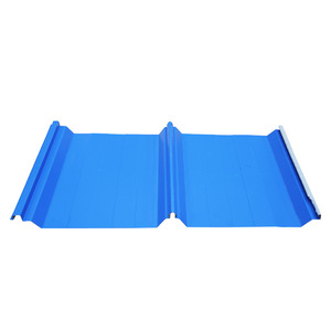 Hojas de acero recubiertas de color Hojas de techo de metal corrugado Placa de techo PPGI para construcción - Product Image 5