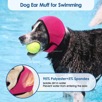 Cache-oreilles et cache-cou chauds en nylon doux pour chien, ajustables, pour la marche en extérieur en hiver