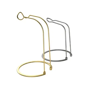 Soporte para carrete de pesca LINNHUE, soporte para rueda de pesca, soporte para engranajes, acero inoxidable, 18,5 cm y 23cm de alto, estante de exhibición para carrete de pesca