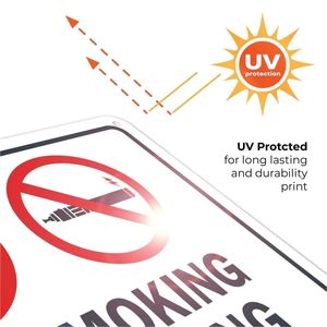 علامة مخصصة من الألومنيوم المطبوع بآشعة على الظهر لوقوف السيارات من دون تجاوز أو تجاوز لوحة معدنية لوحة زخرفية لبار الفندق ديكور جداري للمنزل - Product Image 5