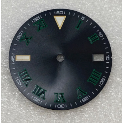 Esfera de Reloj Luminosa de 28.5mm, Color Azul Hielo Verde, Movimiento Mecánico NH35 NH36, Accesorios Modificados para Piezas de Reloj - Product Image 5