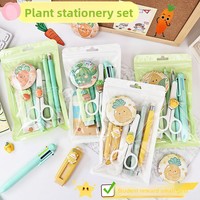 Coffret Cadeau de Papeterie Mignonne et Adorable à Thème Dessin Animé – Ensemble Pratique pour Étudiants, Achat en Groupe, Prix de Classe, Petit Cadeau B054