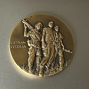 Moneda Conmemorativa Personalizada, Moneda de Desafío Personalizada, Moneda de Desafío para Veteranos de Vietnam - Product Image 3