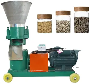 animal food processing equipment make feed rabbits and chickens pelletizer for residential use