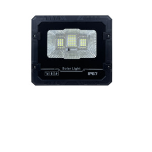 Solar LED Flood <b>Light</b> 100W IP65 Daylight 5000K COB Aluminum Body Surface Mounted CE Certified <b>Remote</b> <b>Control</b> Outdoor Lighting - Product Image 3