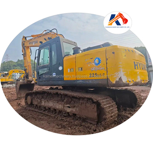 Hyundai 225LC-7 Excavatrice d'occasion à vendre Corée 22 tonnes Hyundai 220 220lc-9s Construction de haute qualité 220-9 Bonne pelle d'origine - Product Image 1